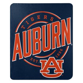 Auburn OFFICIAL NCAA "Campaign" Fleece Throw Blanket; 50" x 60"