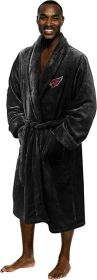 Cardinals OFFICIAL NFL Men's L/XL Silk Touch Bath Robe; 26" x 47"