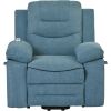 Massage Recliner,Power Lift Chair for Elderly with Adjustable Massage and Heating Function,Recliner Chair with Infinite Position and Side Pocket for L