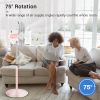 16 Inch High Velocity Stand Fan, Adjustable Heights, 75¬∞Oscillating, Low Noise, Quality Made Fan with 3 Settings Speeds, Heavy Duty Metal for Industr