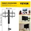 VEVOR Motorized TV Lift Stroke Length 31 Inches Motorized TV Mount Fit for Max.60 Inch TV Lift with Remote Control Height Adjustable 42-73 Inch,Load C