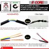 5 Core 3 Prong Extension Cord 10 Feet Three Prong Extension Cable US AC 3 Prong Christmas Light Extension Cord Heavy Duty Plug Extender -PC 1002