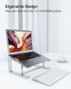 Laptop Stand;  Computer Stand for Laptop;  Aluminium Laptop Riser;  Ergonomic Laptop Holder Compatible with MacBook Air Pro;  Dell XPS;  More 10-17 In