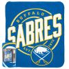 Sabres OFFICIAL NHL "Campaign" Fleece Throw Blanket; 50" x 60"