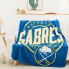 Sabres OFFICIAL NHL "Campaign" Fleece Throw Blanket; 50" x 60"