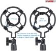 XLR Microphone Condenser Mic for Computer Gaming; Podcast Tripod Stand Kit for Streaming; Recording; Vocals; Voice; Cardioids Studio Microphone 5 Core