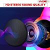 5 Core Bluetooth Speaker Karaoke Machine Portable Singing PA System w Cool DJ Light Support FM + TWS + USB + Memory Card+ AUX + REC Party Speakers Inc