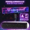 VEVOR Led Sign 40 x 8 inch Led Scrolling Message Display RGB 7-Color P10 Digital Message Display Board Programmable by PC&amp; WiFi &amp; USB with SMD