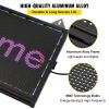 VEVOR LED Scrolling Sign, 21" x 6" WiFi & USB Control, Full Color P4 Programmable Display, Indoor High Resolution Message Board, High Brightness Elect