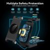 Magnetic Wireless Charger, 3 in 1 Fast Wireless Charging Station for Multiple Devices