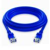 5 Core Ethernet Cable 6 Feet 1 Piece Blue Cat 6 Cord Premium RJ45 Internet Cable Cat6 Compatible w Cat 5 Cat 7 Cat 5e Network Cable -ET 6FT BLU