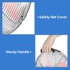 16 Inch High Velocity Stand Fan, Adjustable Heights, 75¬∞Oscillating, Low Noise, Quality Made Fan with 3 Settings Speeds, Heavy Duty Metal for Industr
