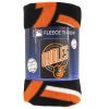 Orioles OFFICIAL MLB "Campaign" Fleece Throw Blanket; 50" x 60"