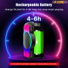 5 Core Bluetooth Speaker Karaoke Machine Portable Singing PA System w Cool DJ Light Support FM + TWS + USB + Memory Card+ AUX + REC Party Speakers Inc