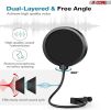 XLR Microphone Condenser Mic for Computer Gaming; Podcast Tripod Stand Kit for Streaming; Recording; Vocals; Voice; Cardioids Studio Microphone 5 Core