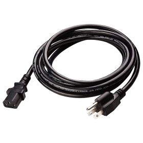 5 Core 3 Prong Extension Cord 10 Feet Three Prong Extension Cable US AC 3 Prong Christmas Light Extension Cord Heavy Duty Plug Extender -PC 1002