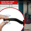 5 Core Guitar Wall Mount | Metal Guitar Hanger with Rotatable Soft Hook for All Size Guitars| Sturdy U-Shaped Holder | For Acoustic, Electric, Bass Gu