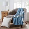 UNC OFFICIAL NCAA "Campaign" Fleece Throw Blanket; 50" x 60"