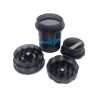 Tobacco Grinder 62mm Storage Case Trash Can Shape Grass Spice Herb Grinder Smoking Pipe Accessories Home Portable Plastic Box
