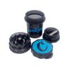Tobacco Grinder 62mm Storage Case Trash Can Shape Grass Spice Herb Grinder Smoking Pipe Accessories Home Portable Plastic Box
