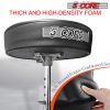 5 Core CHROME PRO Universal Drum Chair Round Padded Seat Throne Drum Stool Stand DS CH BLK