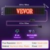 VEVOR Led Sign 40 x 8 inch Led Scrolling Message Display RGB 7-Color P10 Digital Message Display Board Programmable by PC&amp; WiFi &amp; USB with SMD