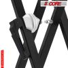Adjustable Keyboard Stand with Gear Double X Keyboard Stand(Metal) with Locking Straps 5 Core KS 2X GEAR