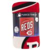 Reds OFFICIAL MLB "Campaign" Fleece Throw Blanket; 50" x 60"