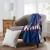 NY Rangers OFFICIAL NHL "Campaign" Fleece Throw Blanket; 50" x 60"