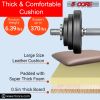 5Core Portable Piano Keyboard Music X-Style Adjustable Padded Stool Chair Seat Bench Brown KBB 02 BR