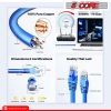 5 Core Ethernet Cable 20 Feet 1 Piece Blue Cat 6 Cord Premium RJ45 Internet Cable Cat6 Compatible w Cat 5 Cat 7 Cat 5e Network Cable - ET 20FT BLU
