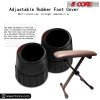 5Core Portable Piano Keyboard Music X-Style Adjustable Padded Stool Chair Seat Bench Brown KBB 02 BR