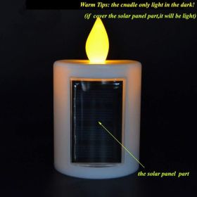 Plastic Outdoor Camping Lights Electronic Candles (Option: Without battery-1pc)