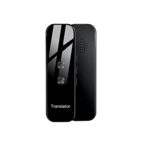 Intelligent Translator Bluetooth Multi Language Translation (Option: Black-USB)