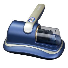 Home Mite Removal Instrument UV Sterilization Small Mite Wireless Vacuum Cleaner (Option: Blue-USB)