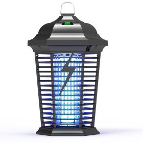Outdoor UVA Mosquito Catcher Waterproof Mosquito Killer For Household Use (Option: Black-EU220Vconventional)