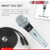 5 Core Professional Microphone Audio Dynamic Cardiod Karaoke Singing Wired Mic Music Recording Karoke Microphone PM305