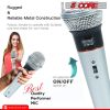 5 Core Professional Microphone Audio Dynamic Cardiod Karaoke Singing Wired Mic Music Recording Karoke Microphone PM305