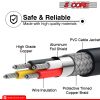 5 Core 6ft & 12ft 2 Prong Non-Polarized AC Wall Power Cable 2 Slot Cord for HP Dell Samsung Sony Asus Acer Toshiba Laptop Charger LED LCD Monitor Repl