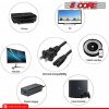 Extra Long AC Wall Power Cord for Led LCD TV Vizio Samsung 6 12 Feet 2 Prong