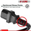 Extra Long AC Wall Power Cord for Led LCD TV Vizio Samsung 6 12 Feet 2 Prong