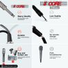 Microphone Professional Audio Dynamic Cardiod Karaoke Singing Dj Audio Hand held Wired Music 5 Core ND-7800x